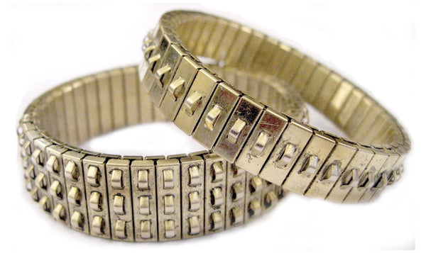Banded Bracelets in Gold