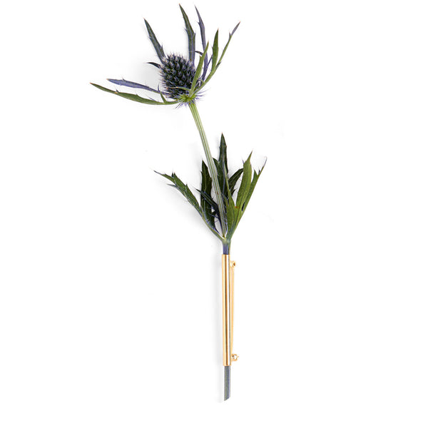 Lady Grey Jewelry Botanical Brooch in Gold #4