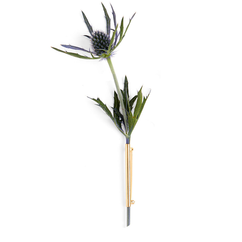 Lady Grey Jewelry Botanical Brooch in Gold #4