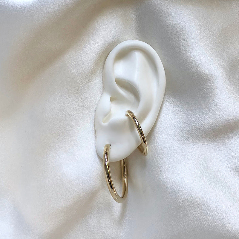 Waver Earring in Gold