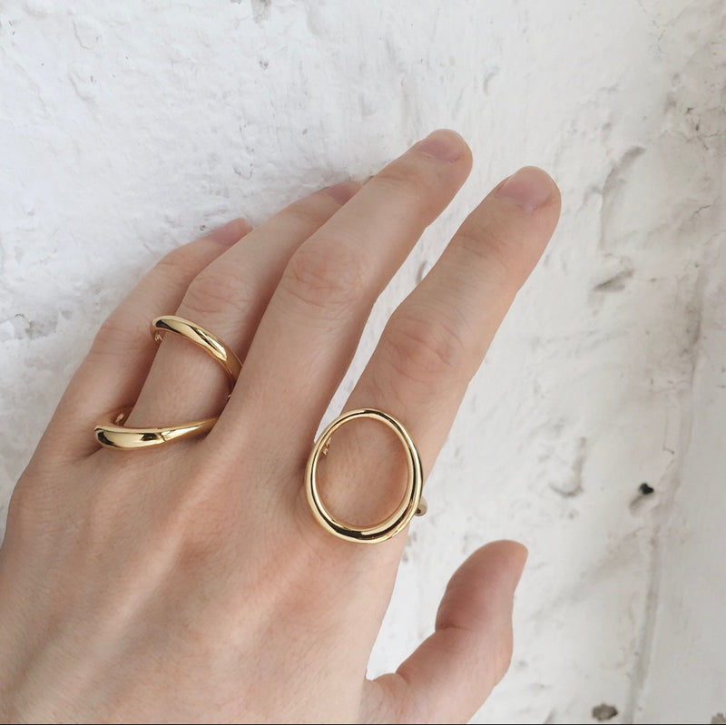 Roe Ring in Gold