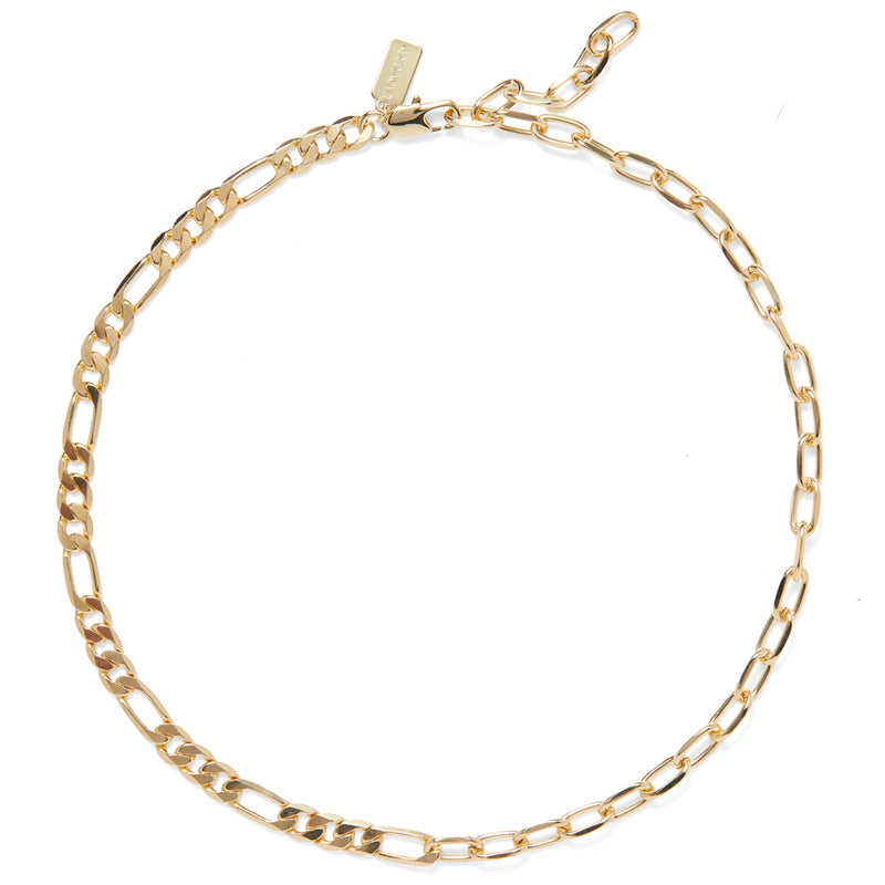 Lady Grey 50/50 Necklace in Gold