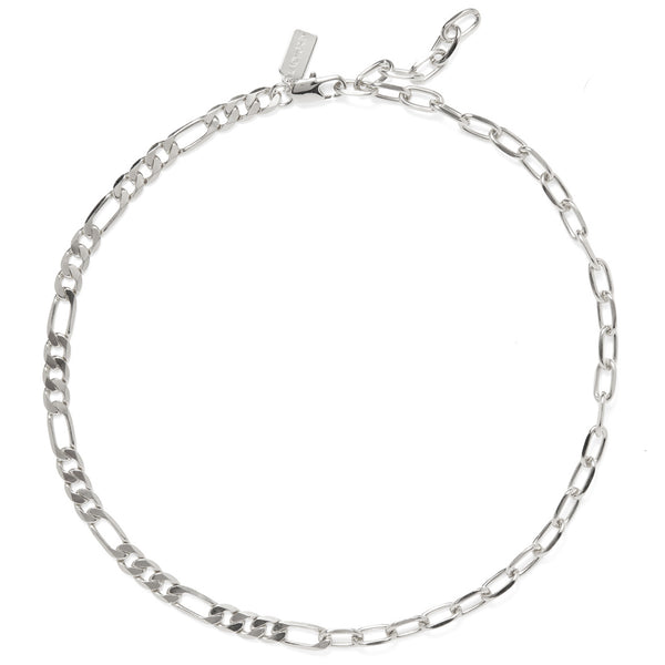 Lady Grey 50/50 Necklace in Silver