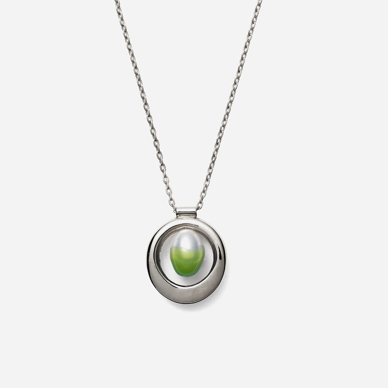 Aura Necklace in Silver