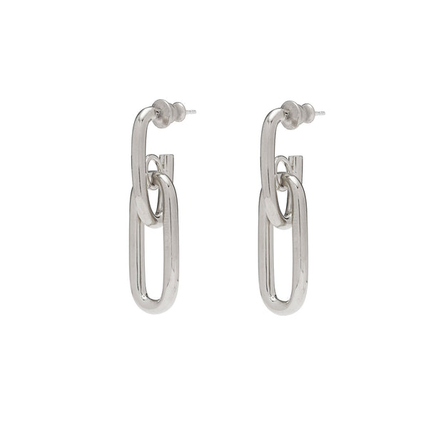 Bond Earring in Silver