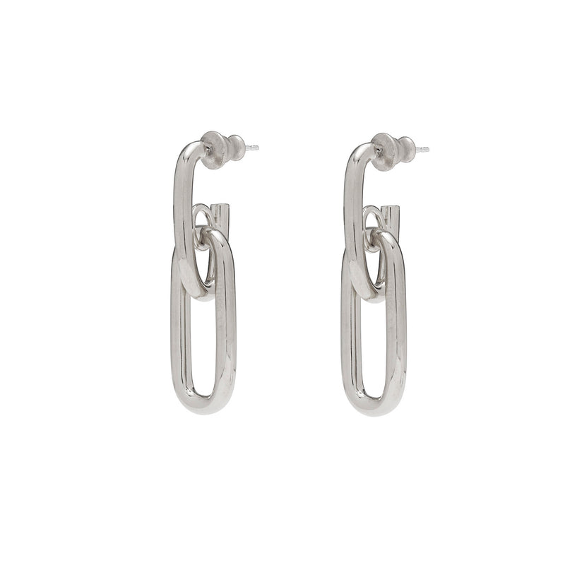 Bond Earring in Silver