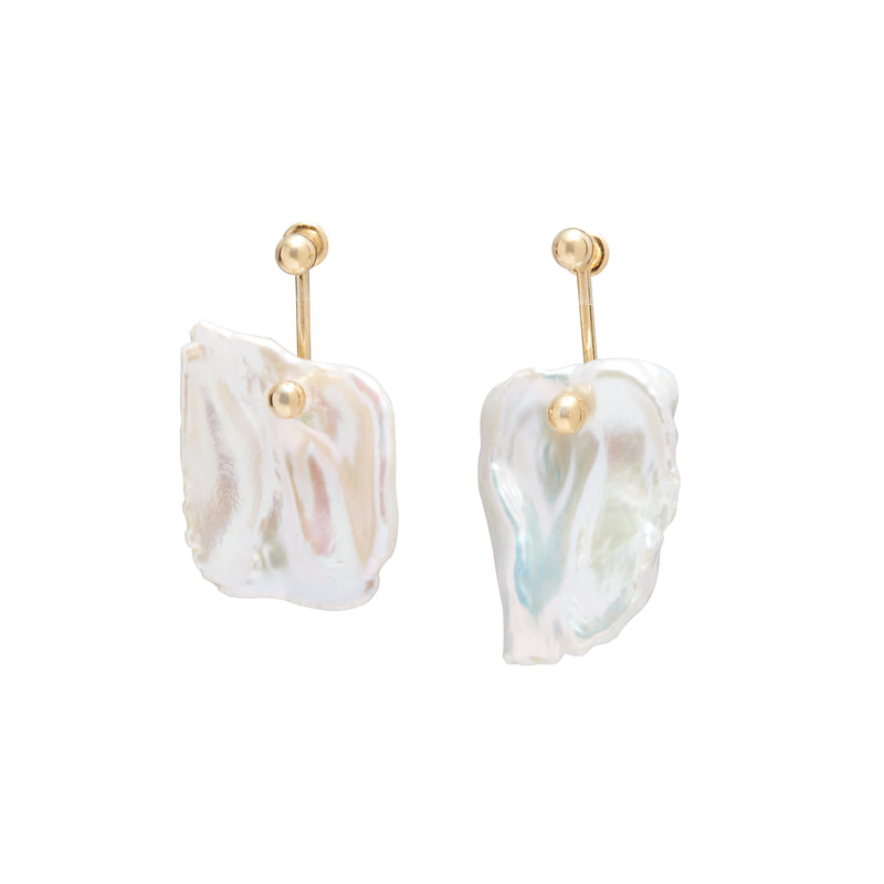 Lady Grey Bracket Earring in Gold 