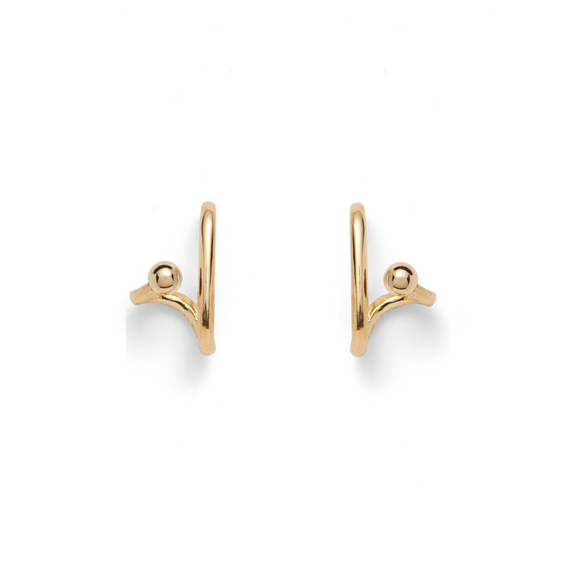 Clutch Earring in Gold