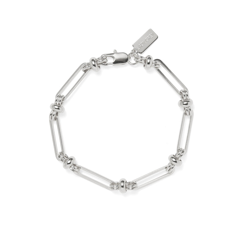 Des Chain Bracelet in Silver