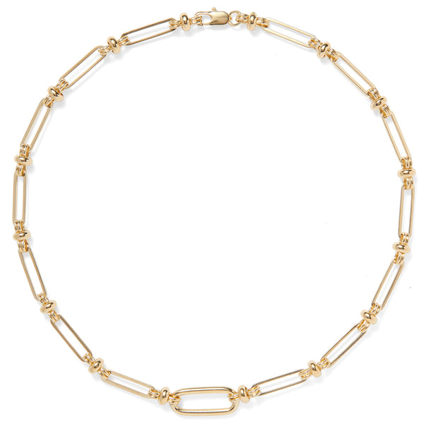 Des Chain Necklace in Gold