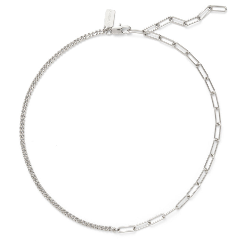 Gemini Necklace in Silver