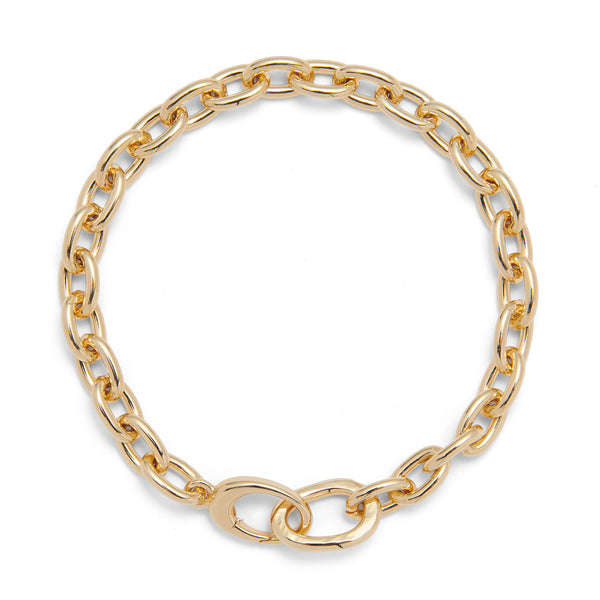 Loupe Bracelet in Gold