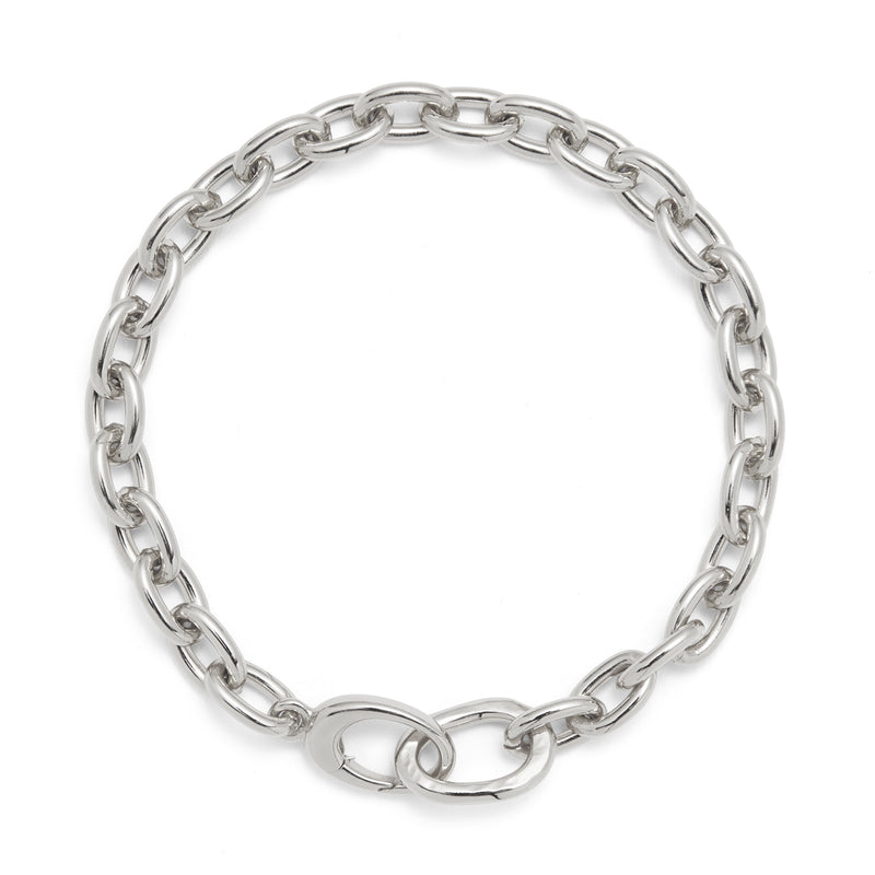Loupe Bracelet in Silver