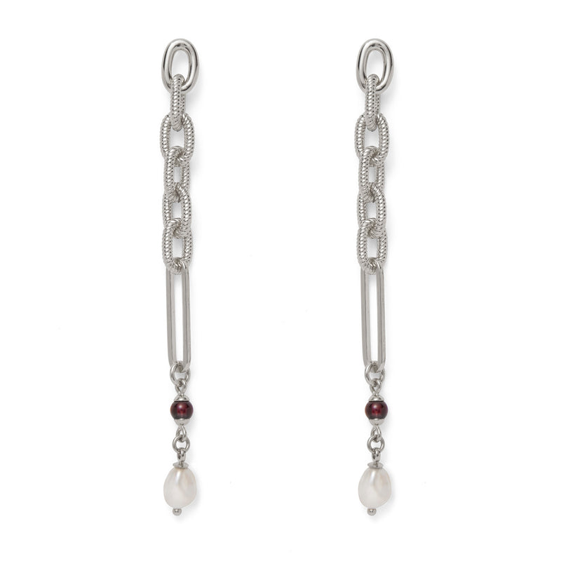 Montage Earring in Silver