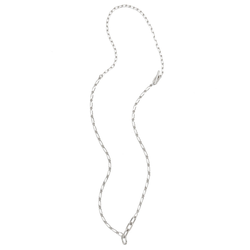 Lady Grey Rein Necklace with Amethyst in Silver