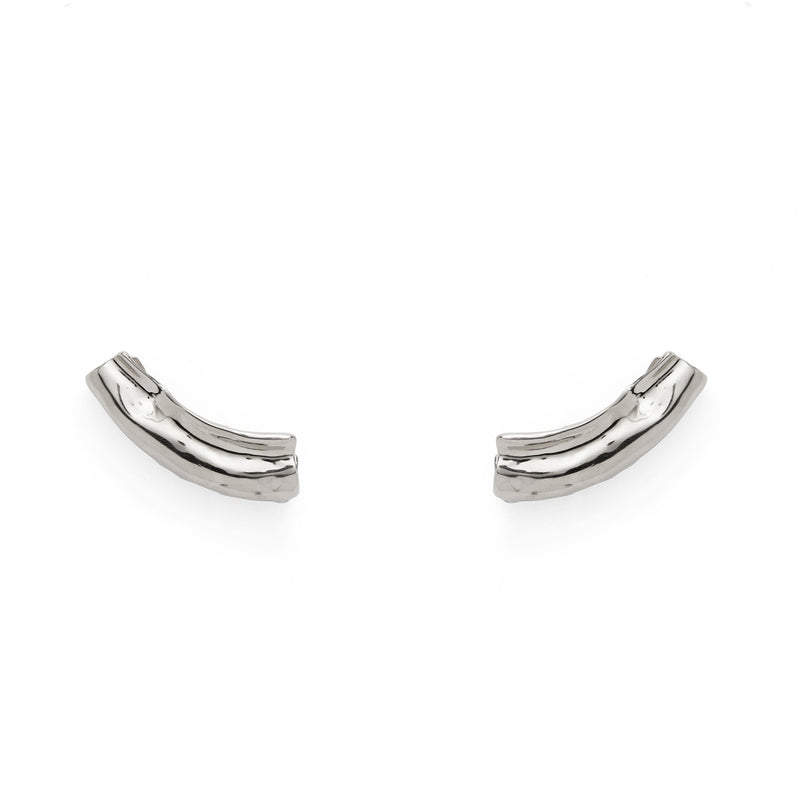 Sheath Earring in Silver