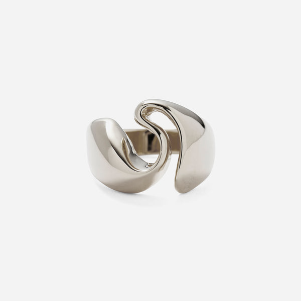 Swirl Ring in Silver