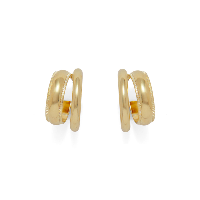 Lady Grey Jewelry Signature Hoop in Gold