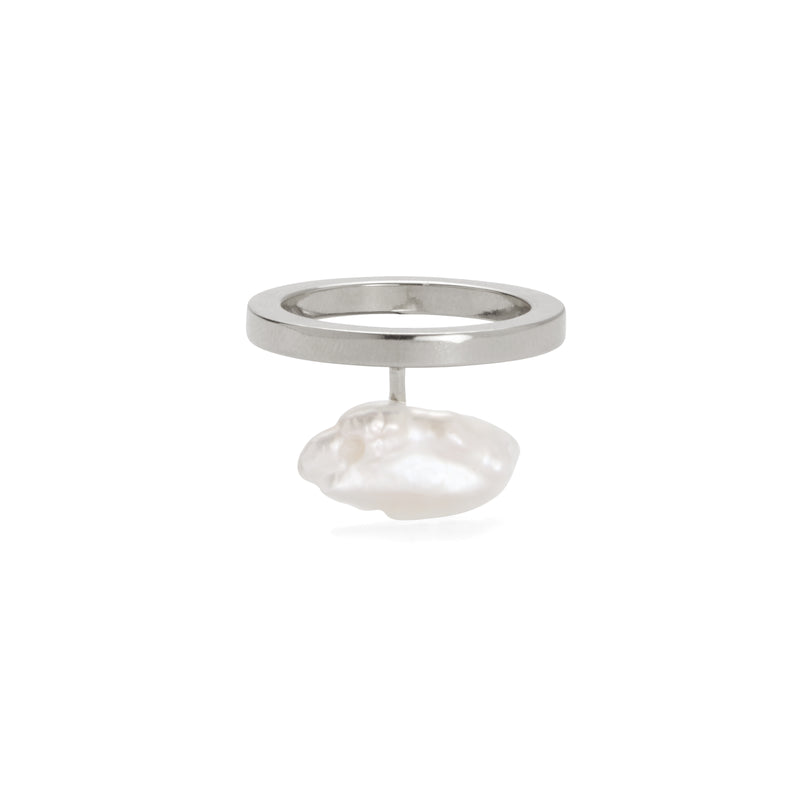 Lady Grey Jewelry Stratus Ring in Rhodium