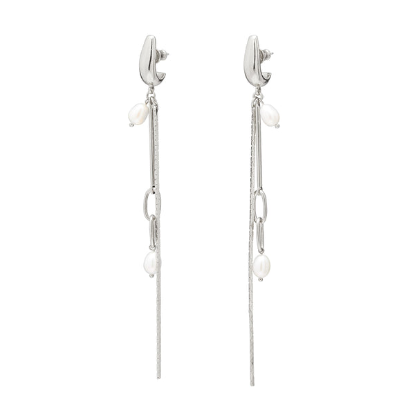 Lady Grey Synth Earring in Silver