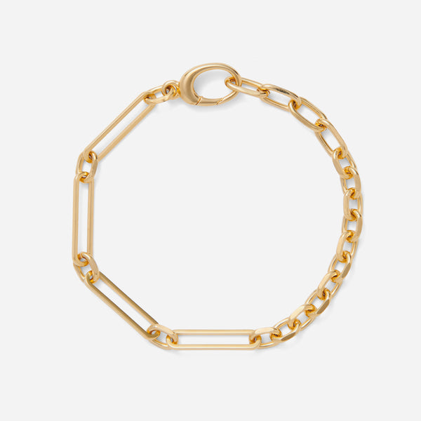 Tandem Bracelet in Gold