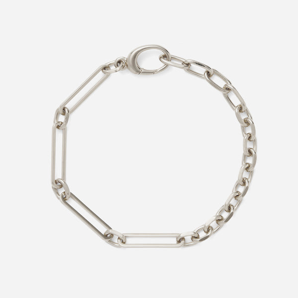 Tandem Bracelet in Silver