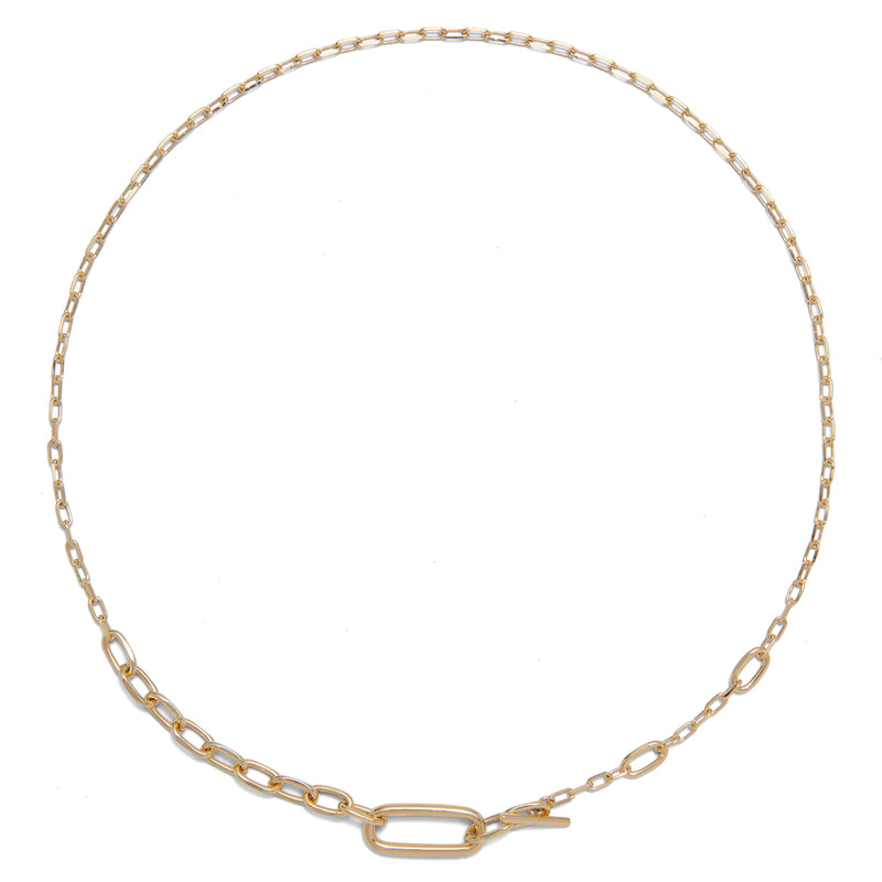 Lady Grey Tier Necklace in Gold