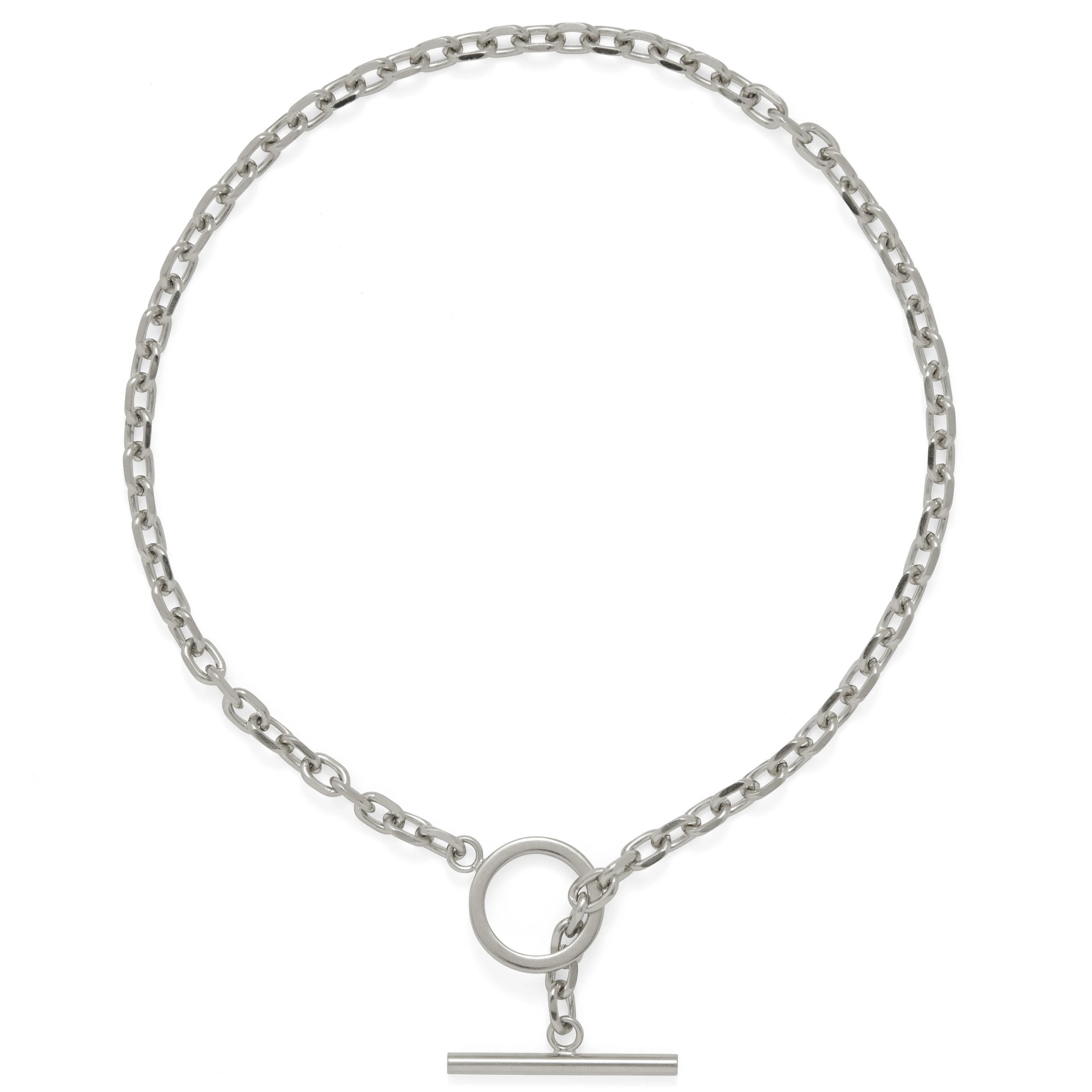 Toggle Necklace in Silver – Lady Grey