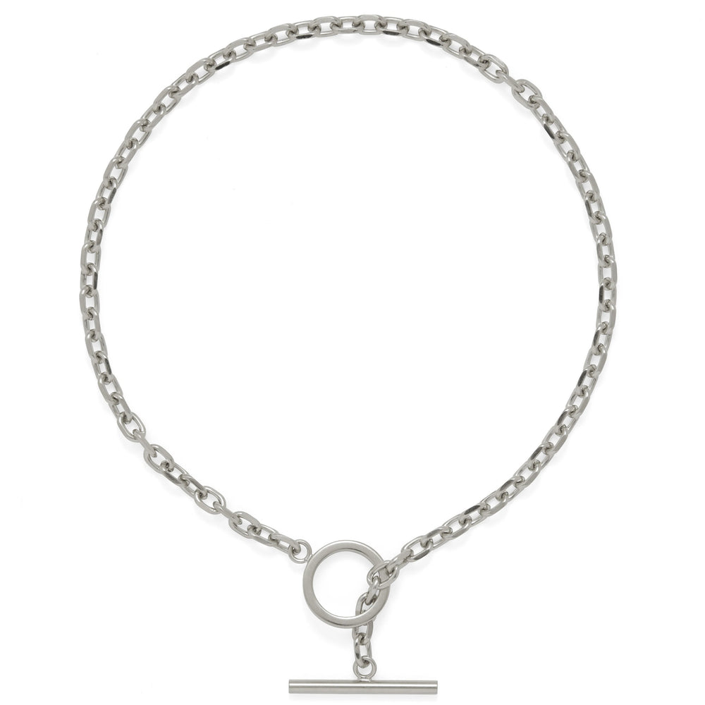Toggle Necklace in Silver