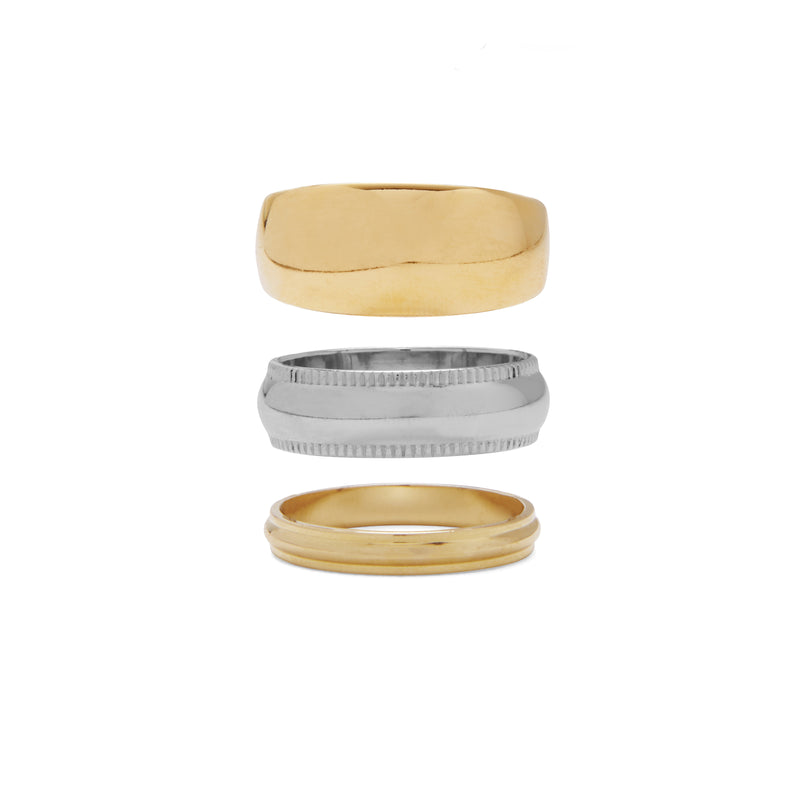Lady Grey Jewelry Trademark Ring Set