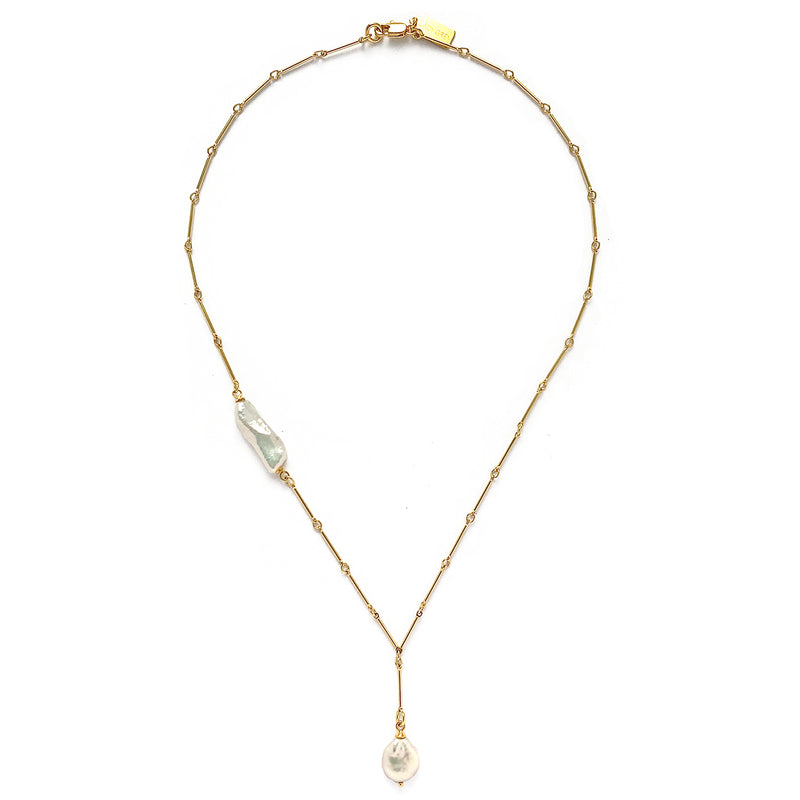 Stratus Necklace in Gold