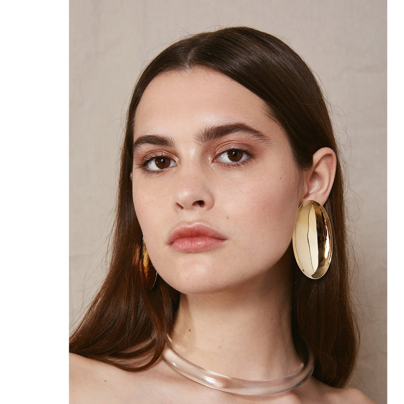Basin Earrings in Gold