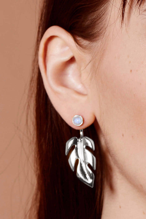 Stera Ear Jacket in Silver