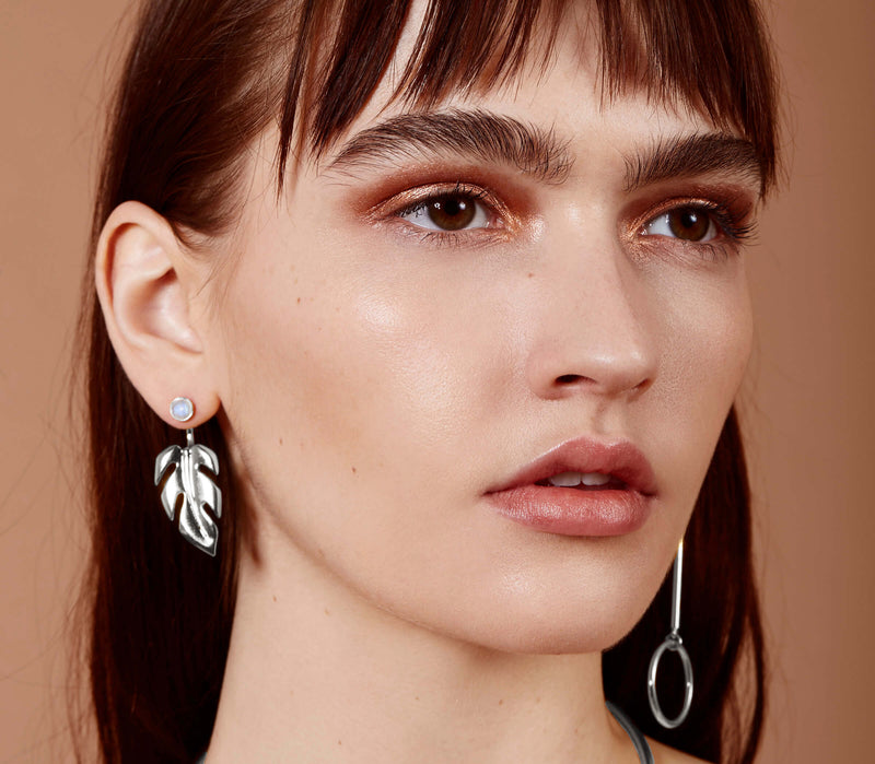 Stera Ear Jacket in Silver