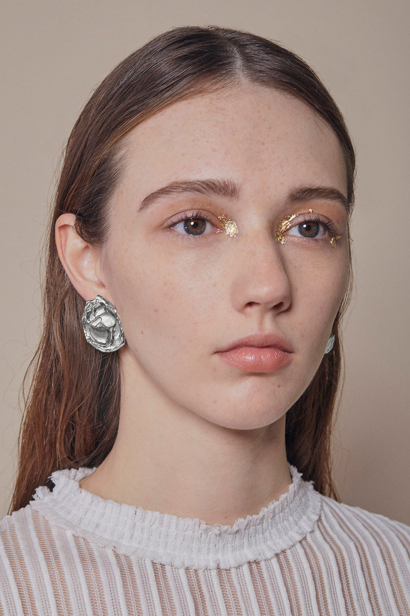 Lady Grey Jewelry Palette Earrings in Rhodium