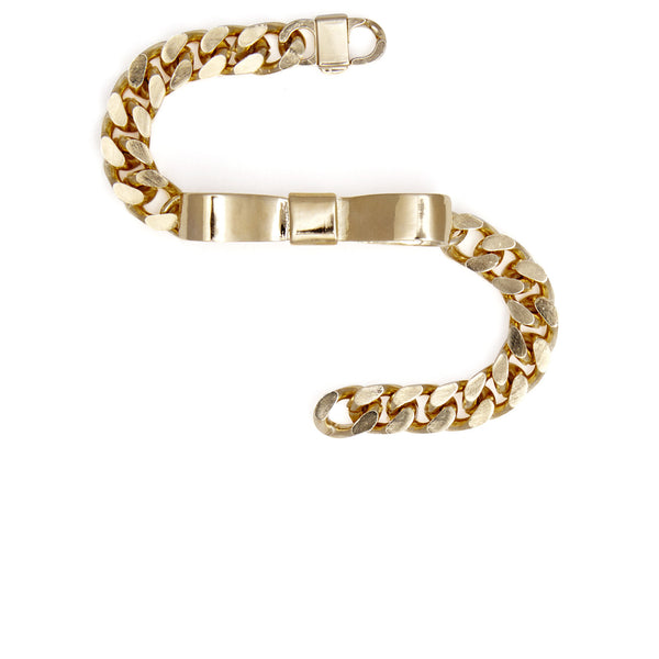 lady Grey Jewelry Bow Chain Bracelet in Gold