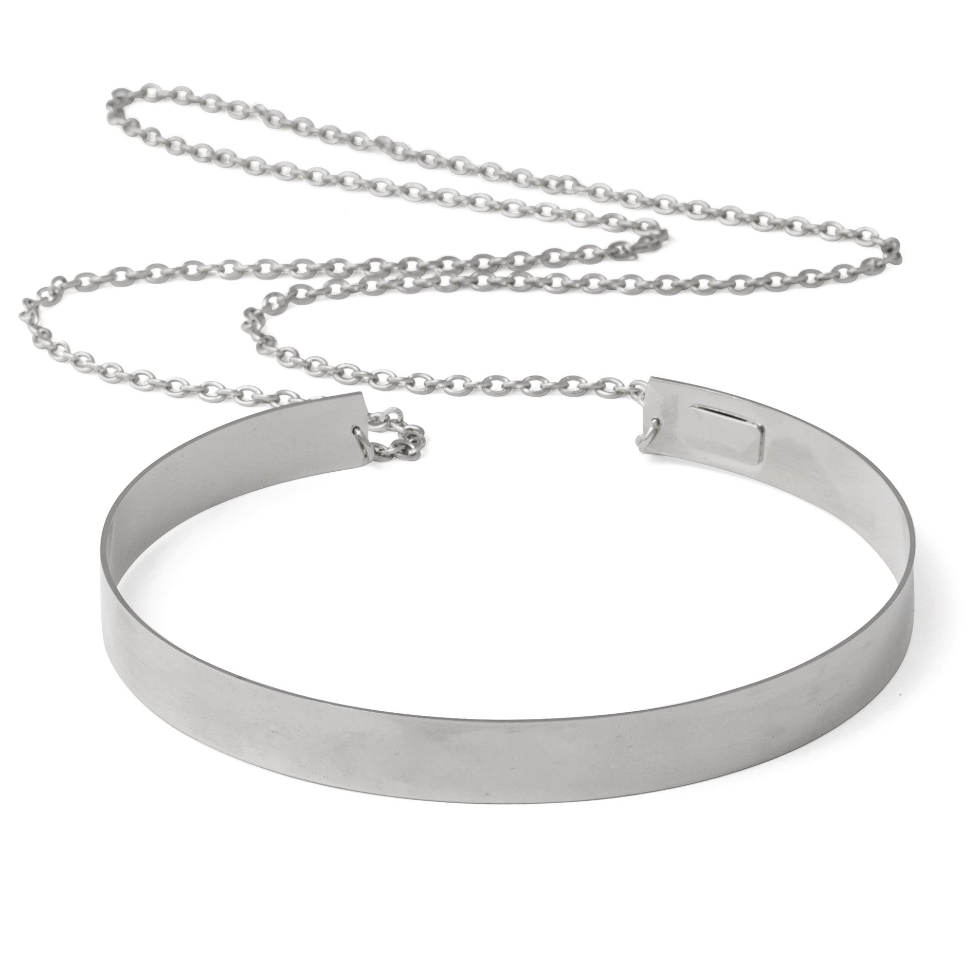 Chain Choker in Silver