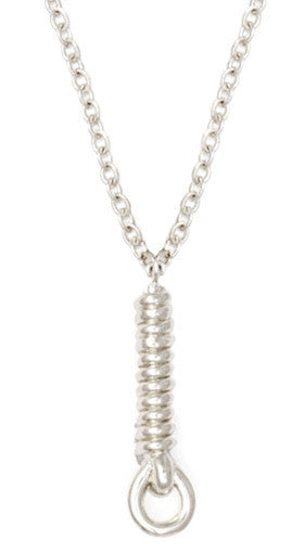 Knot Pendant in Silver