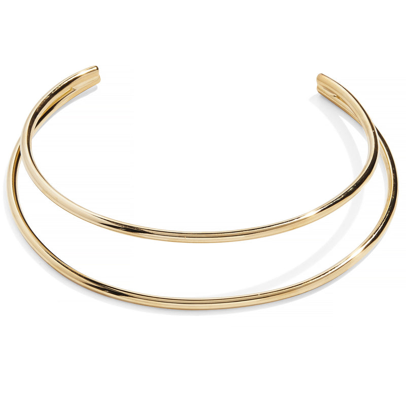 Lady Grey Jewelry Contour Collar in Gold