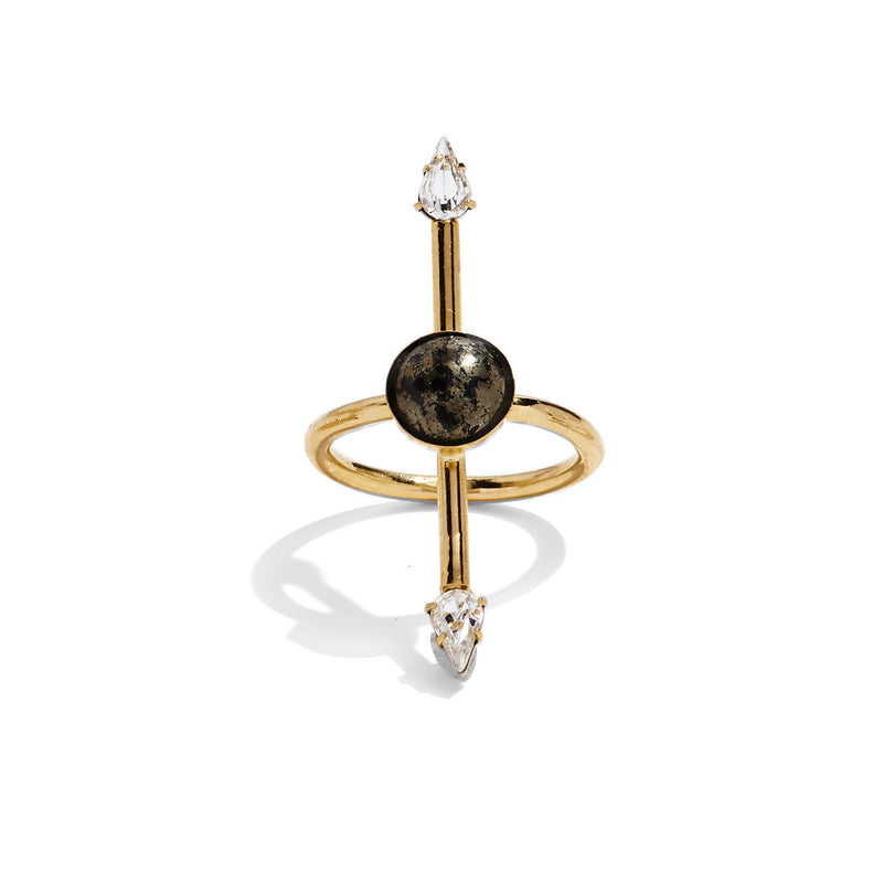 Lady Grey Jewelry Either/Or Ring in Gold
