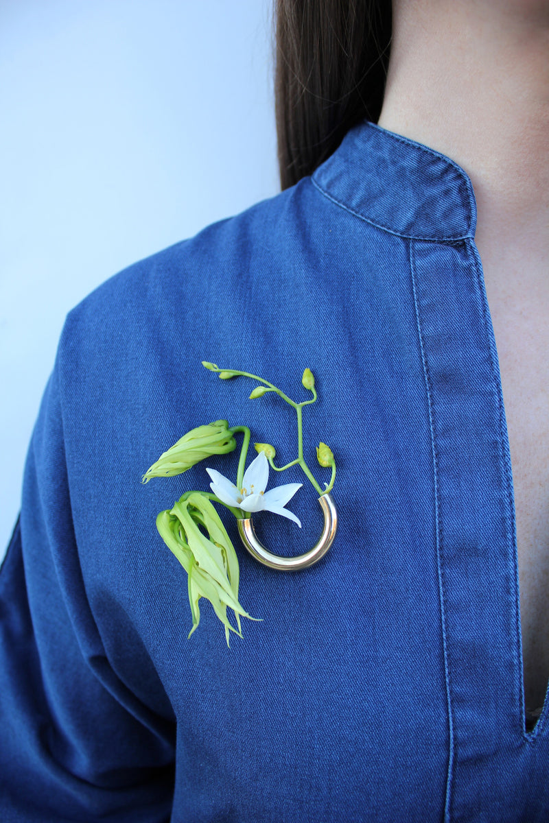 Lady Grey Jewelry Botanical Brooch