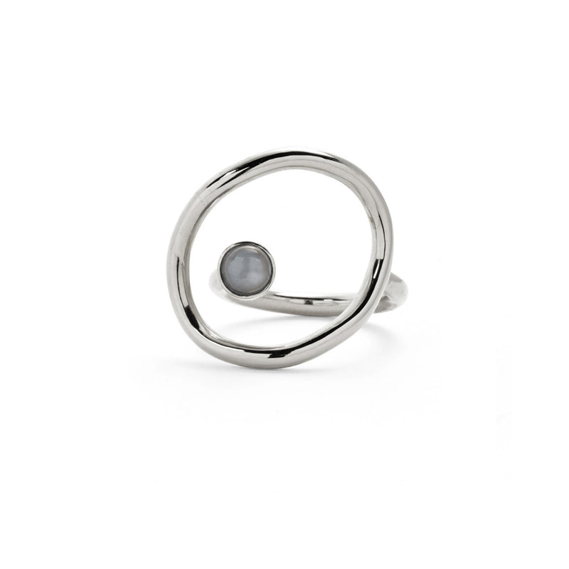 Lady Grey Jewelry Revolve Ring in Silver