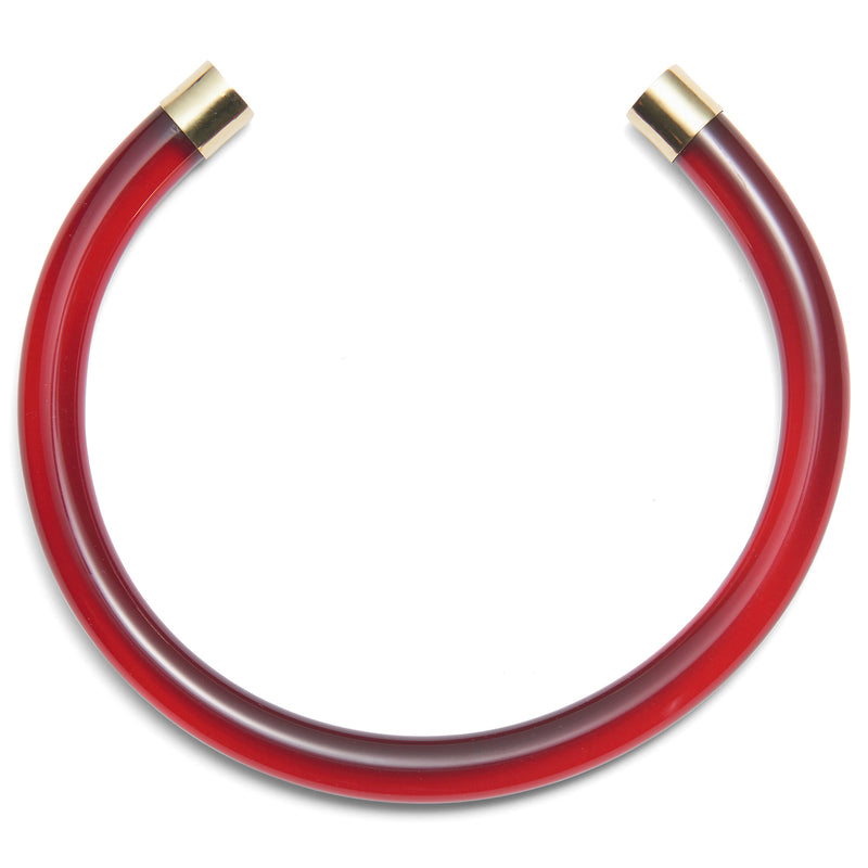 Lady Grey Jewelry Mirage Collar in Gold and Red