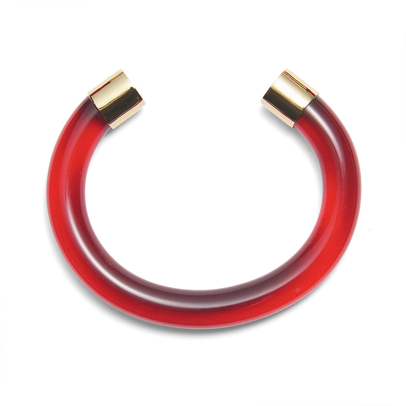 Lady Grey Jewelry Mirage Bangle in Gold and Red