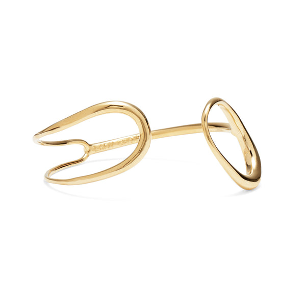Lady Grey Jewelry Alter Bangle in Gold