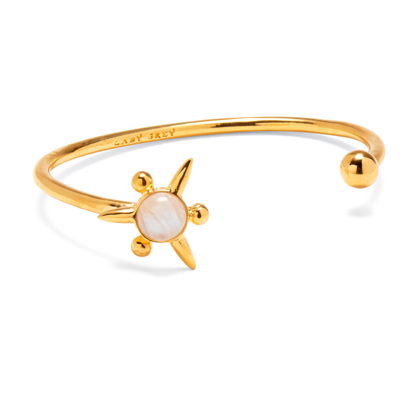 Lady Grey Jewelry Astraea Bangle in Gold