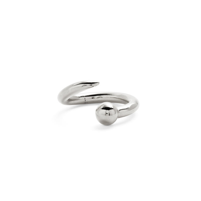 Lady Grey Jewelry Ballpoint Ring in Silver