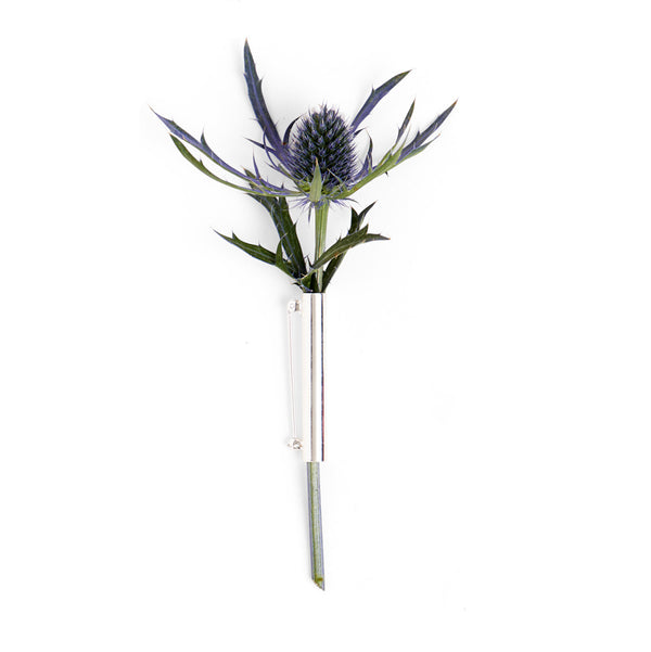 Lady Grey Jewelry Botanical Brooch in Silver #3