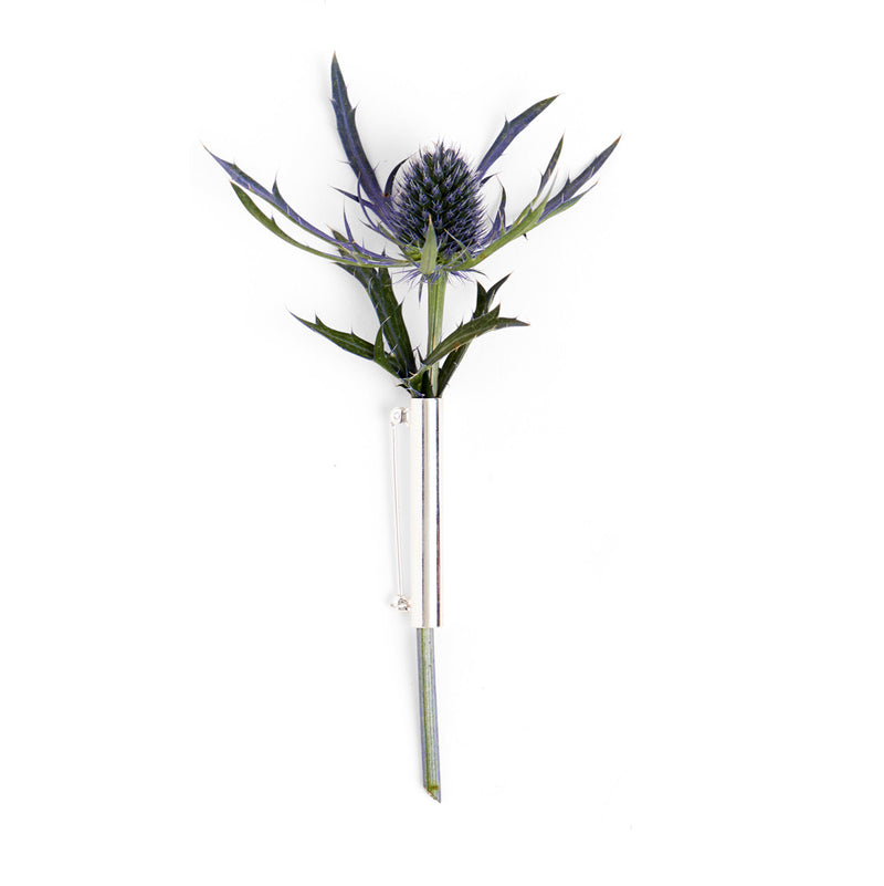 Lady Grey Jewelry Botanical Brooch in Silver #3