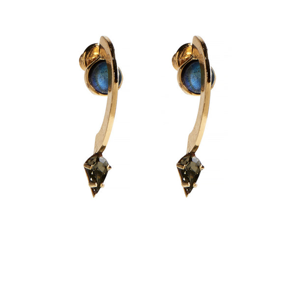 Lady Grey Jewelry Cleft Earring in Gold